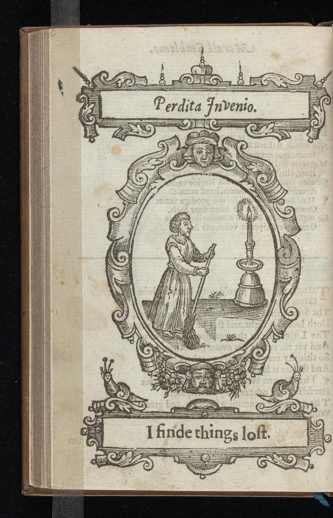 An illustration from Lychnocausia, siue, Moralia facum emblemata = Lights, morall emblems, 1638, leaf 49