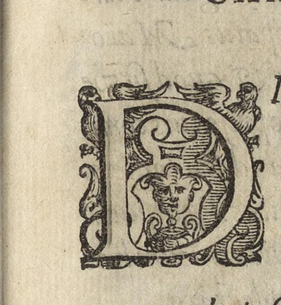 An illustration from Natalis Comitis Mythologiae sive explicationvm fabvlarvm libri X : in quibus omnia propè naturalis & moralis philosophiae dogmata contenta fuisse demonstratur : nuper ab ipso autore pluribus sexcentis locis aucti & locupletati ... : quibus accedunt libri quatuor venationum carmine ab eodem conscripti .., 1581, leaf 10