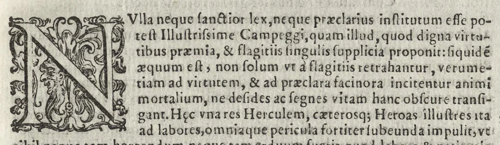 An illustration from Natalis Comitis Mythologiae sive explicationvm fabvlarvm libri X : in quibus omnia propè naturalis & moralis philosophiae dogmata contenta fuisse demonstratur : nuper ab ipso autore pluribus sexcentis locis aucti & locupletati ... : quibus accedunt libri quatuor venationum carmine ab eodem conscripti .., 1581, leaf 466