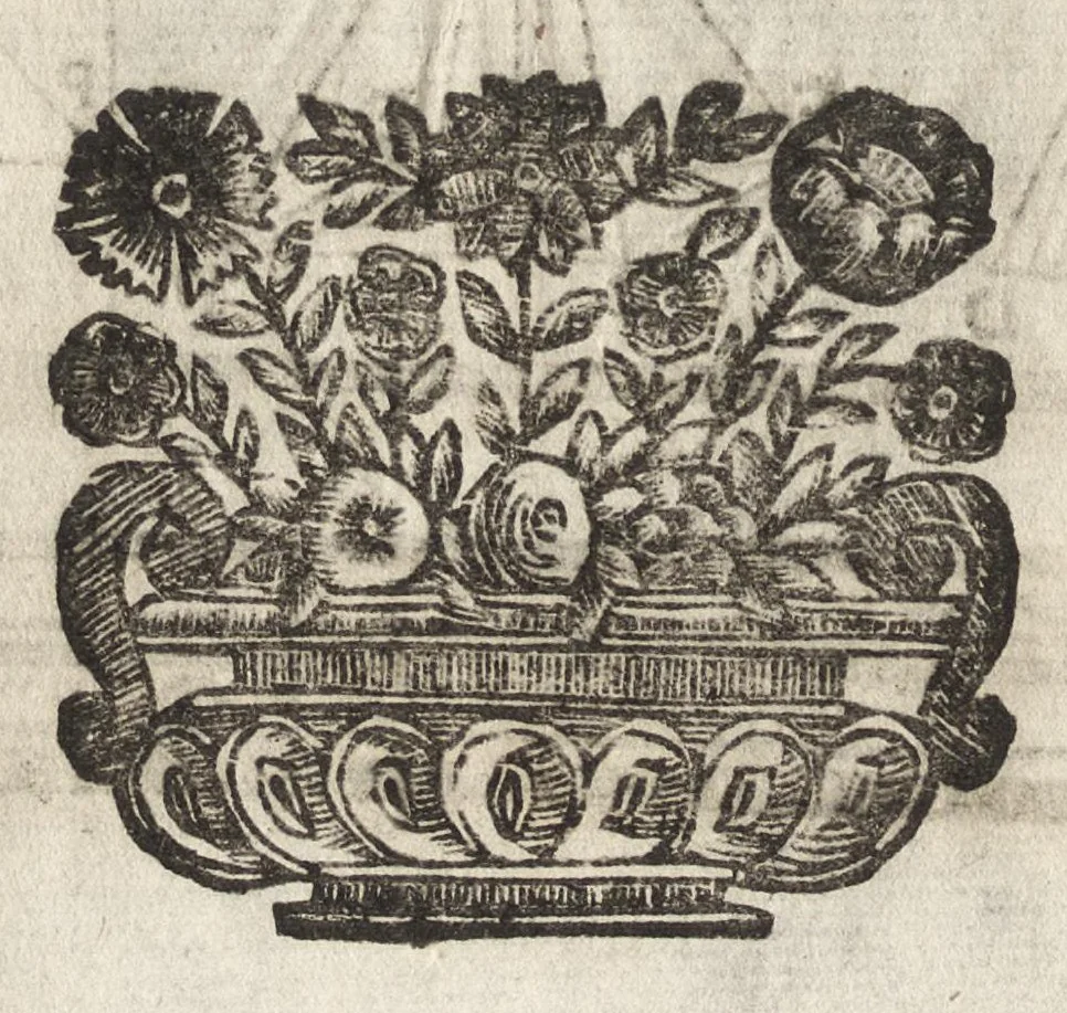 An illustration from Paradossi per pratticare la prospettiva senza saperla, fiori, per facilitare l'intelligenza, frutti, per non operare alla cieca. Cognitioni necessarie à pittori, scultori, architetti, ed à qualunque si diletta di disegno, 1683, leaf 17