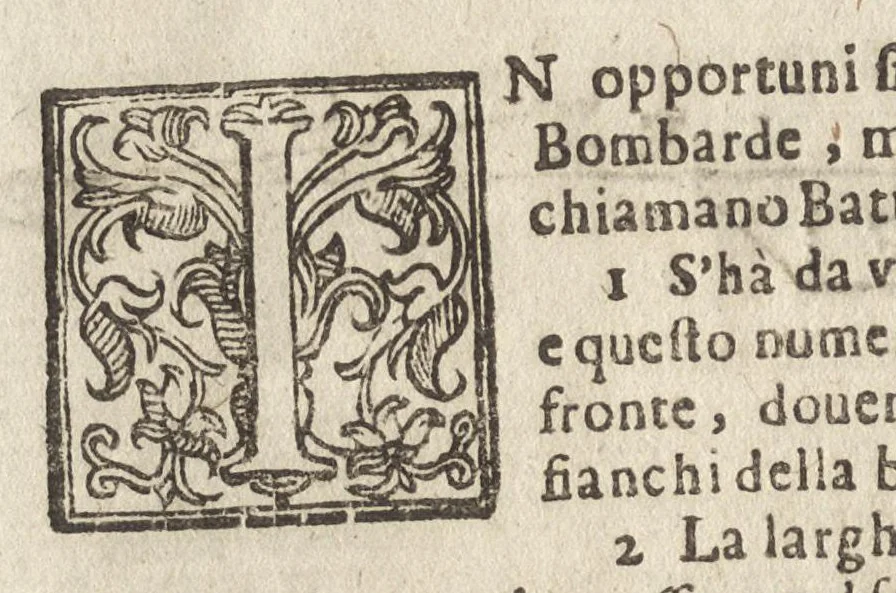 An illustration from Paradossi per pratticare la prospettiva senza saperla, fiori, per facilitare l'intelligenza, frutti, per non operare alla cieca. Cognitioni necessarie à pittori, scultori, architetti, ed à qualunque si diletta di disegno, 1683, leaf 191