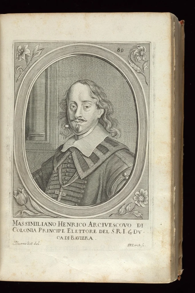 An illustration from Historia di Leopoldo Cesare : continente le cose più memorabili successe in Europa, dal 1656 sino al 1670, 1670, leaf 124