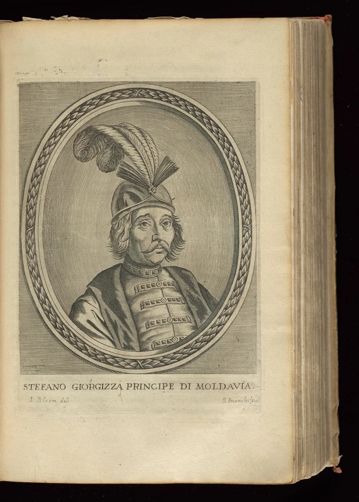 An illustration from Historia di Leopoldo Cesare : continente le cose più memorabili successe in Europa, dal 1656 sino al 1670, 1670, leaf 652