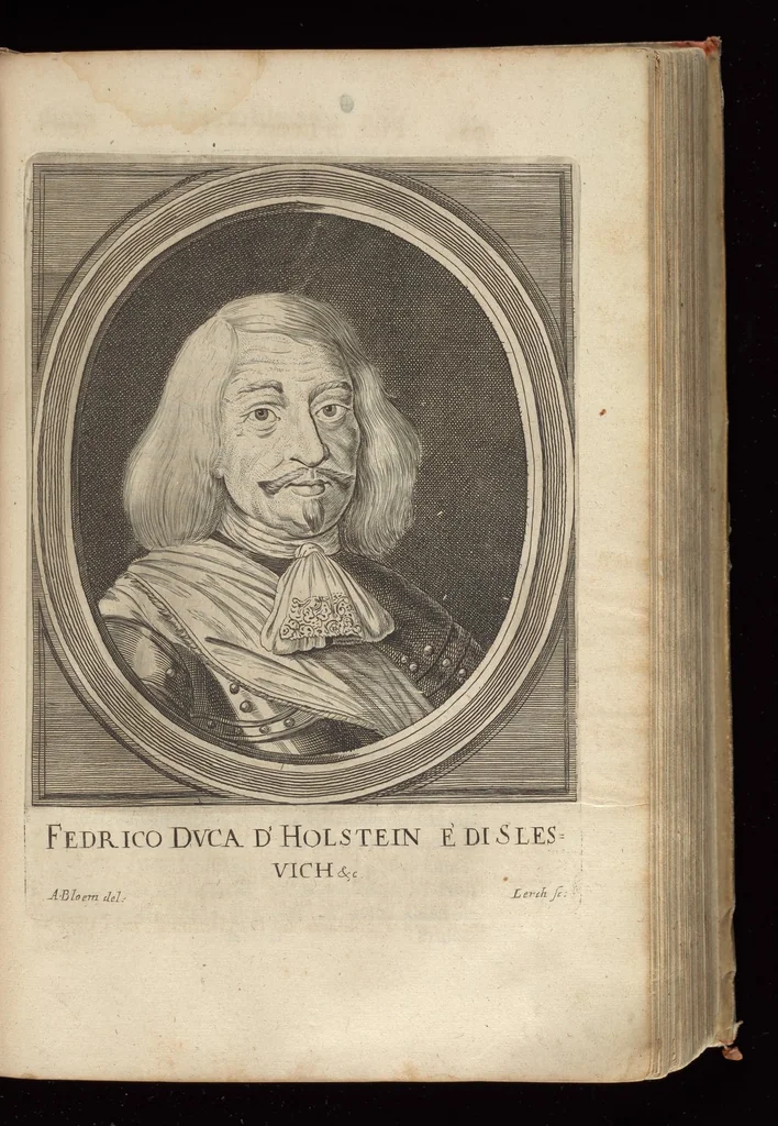 An illustration from Historia di Leopoldo Cesare : continente le cose più memorabili successe in Europa, dal 1656 sino al 1670, 1670, leaf 728