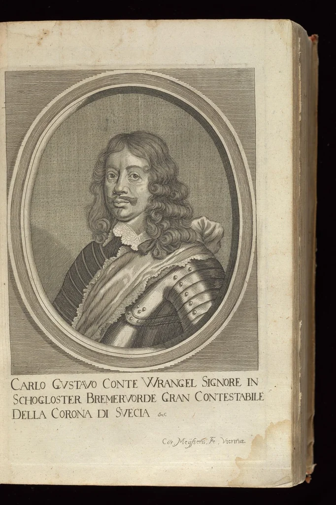 An illustration from Historia di Leopoldo Cesare : continente le cose più memorabili successe in Europa, dal 1656 sino al 1670, 1670, leaf 80