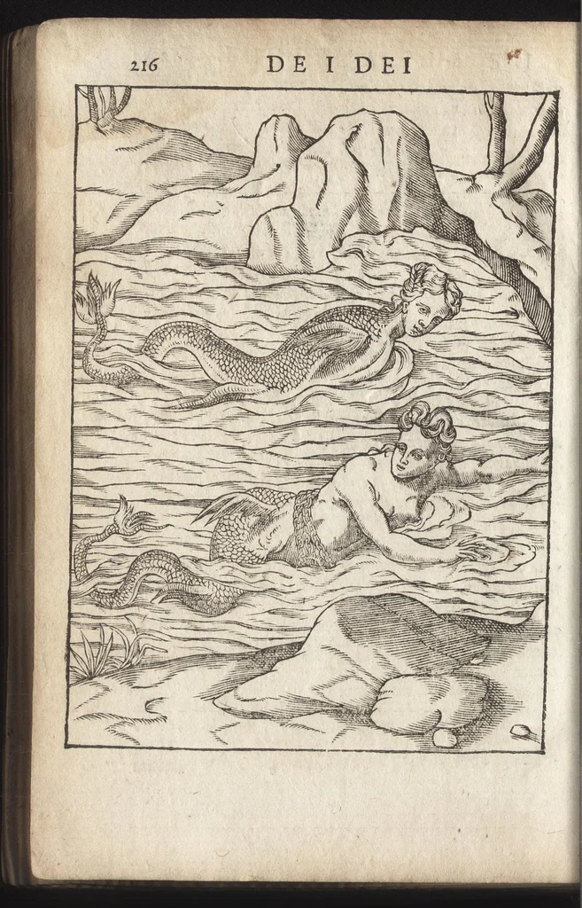 An illustration from Le imagini de i dei de gli antichi : nelle qvali si contengono gl'idoli, riti, ceremonie, & altre cose appartenenti alla religione de gli antichi, con la loro espositione & con bellissime & accomodate figure nouamente ristampate et con esserui citati i luoci de gli autori stessi di donde molte cose sono cauate con molta diligenza riuiste e ricorrette, 1581, leaf 277