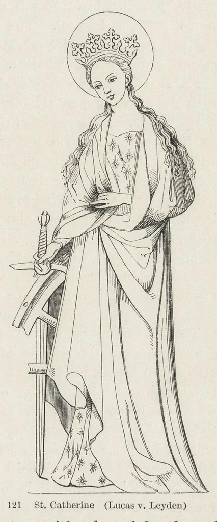 An illustration from Sacred and legendary art, 1870, leaf 112