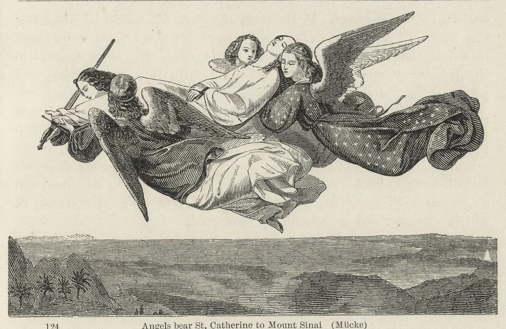 An illustration from Sacred and legendary art, 1870, leaf 120