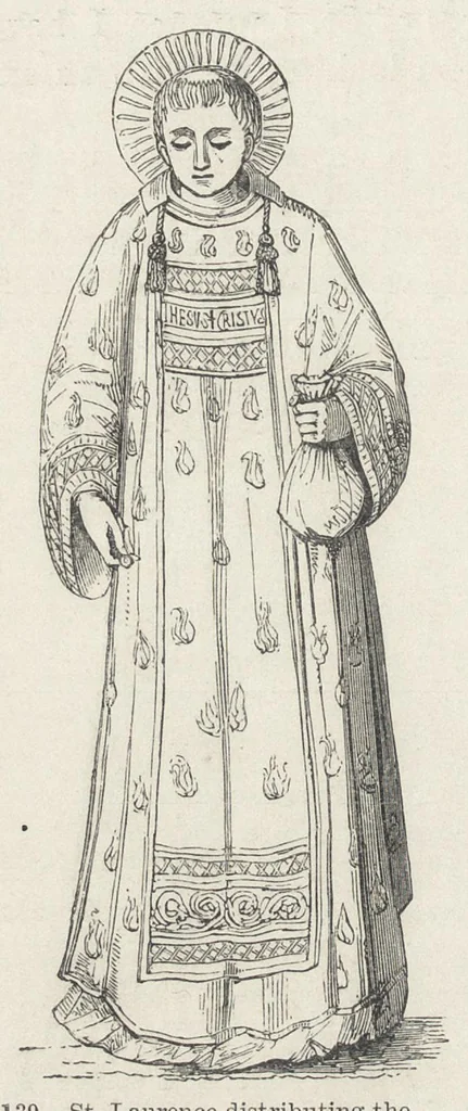 An illustration from Sacred and legendary art, 1870, leaf 179
