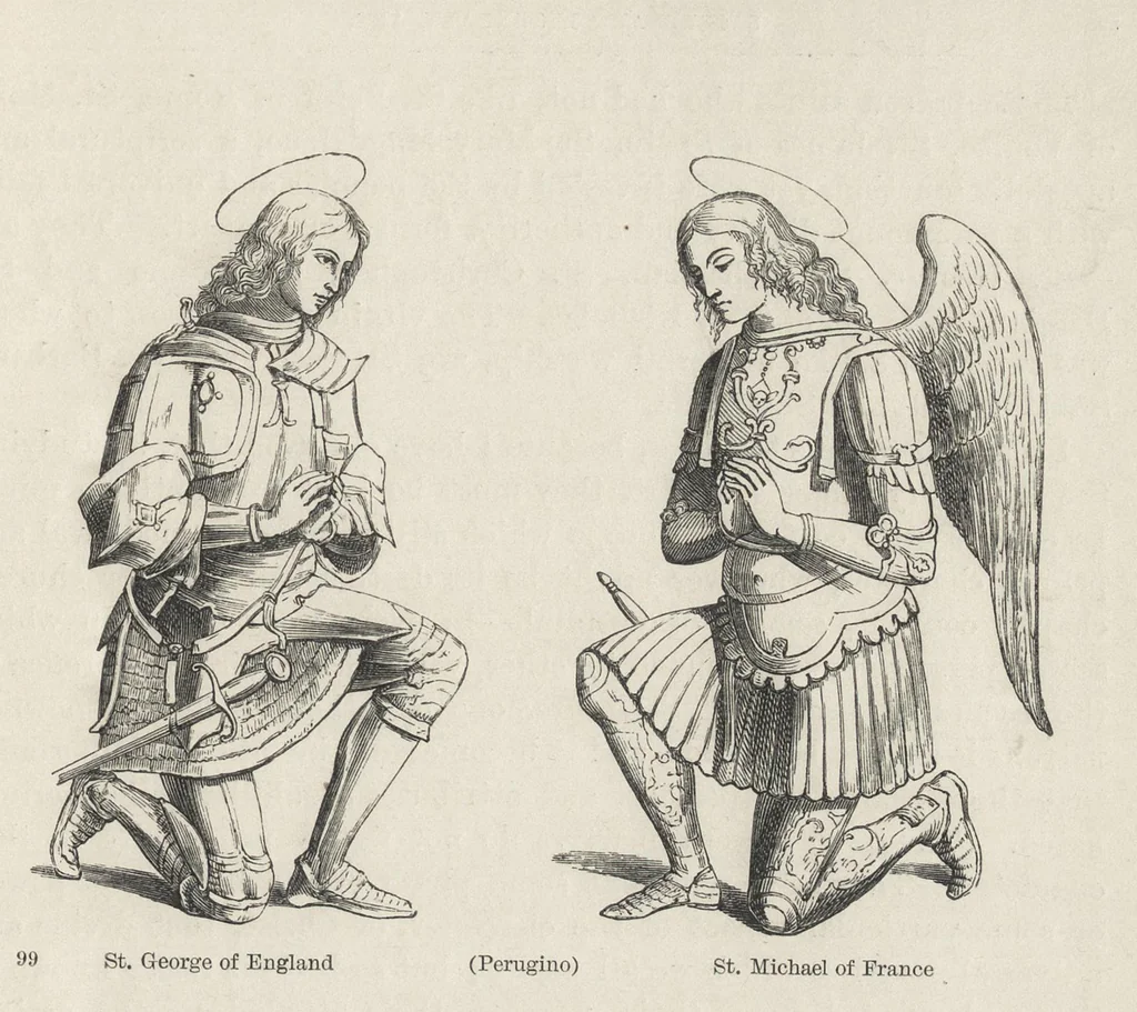 An illustration from Sacred and legendary art, 1870, leaf 22