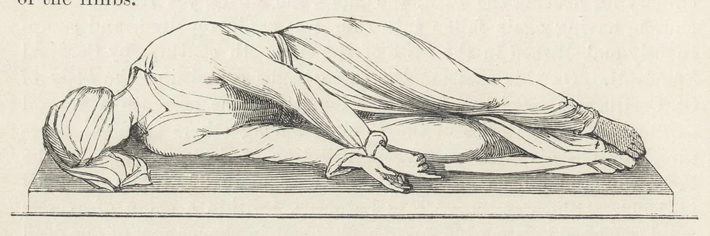 An illustration from Sacred and legendary art, 1870, leaf 223