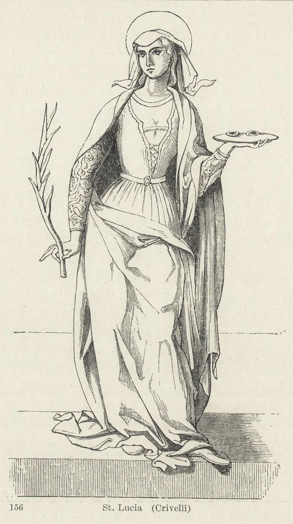 An illustration from Sacred and legendary art, 1870, leaf 251