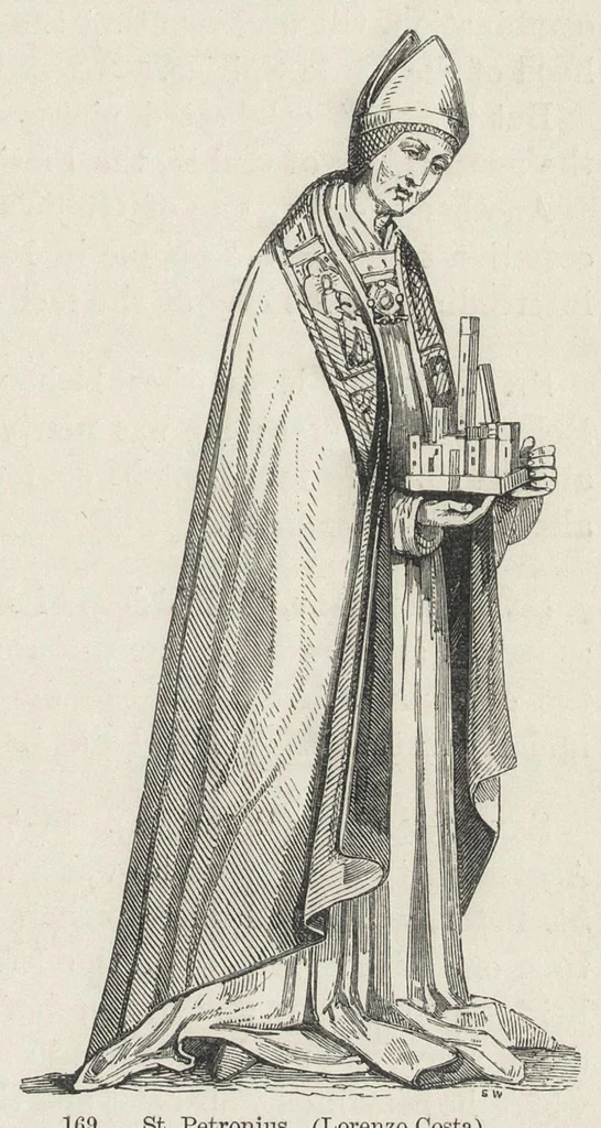 An illustration from Sacred and legendary art, 1870, leaf 348