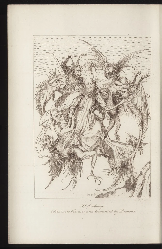 An illustration from Sacred and legendary art, 1870, leaf 381