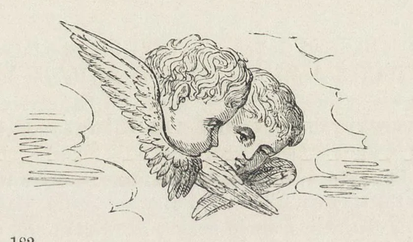 An illustration from Sacred and legendary art, 1870, leaf 426