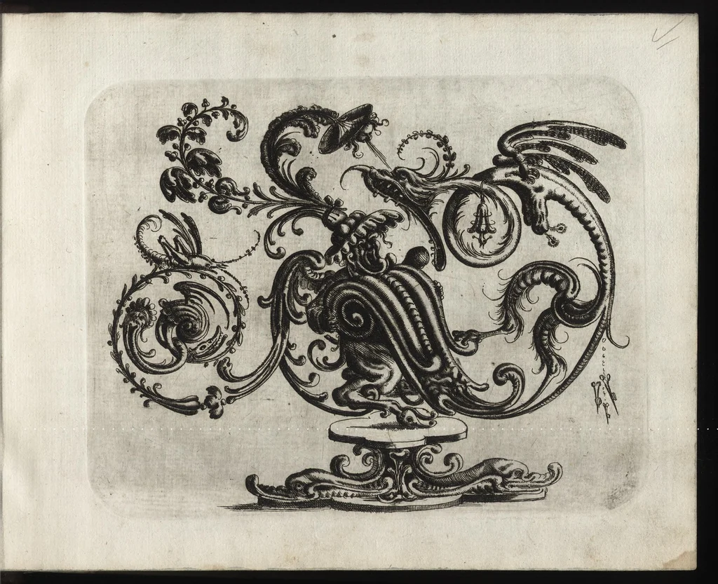 An illustration from Neuw GrottesskenBuch, 1610, leaf 110