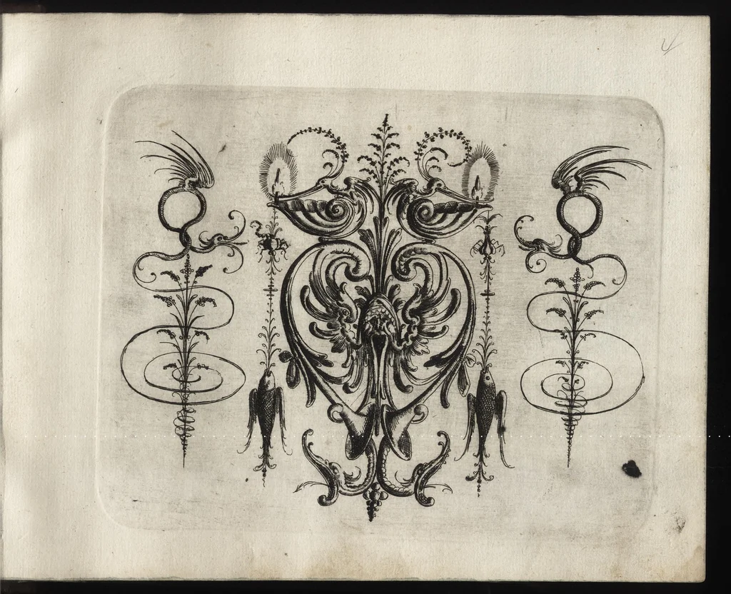 An illustration from Neuw GrottesskenBuch, 1610, leaf 134