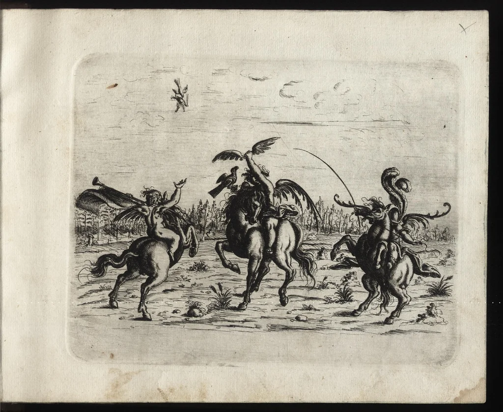 An illustration from Neuw GrottesskenBuch, 1610, leaf 136