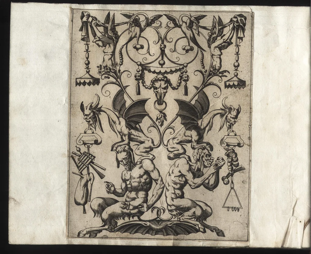 An illustration from Neuw GrottesskenBuch, 1610, leaf 161
