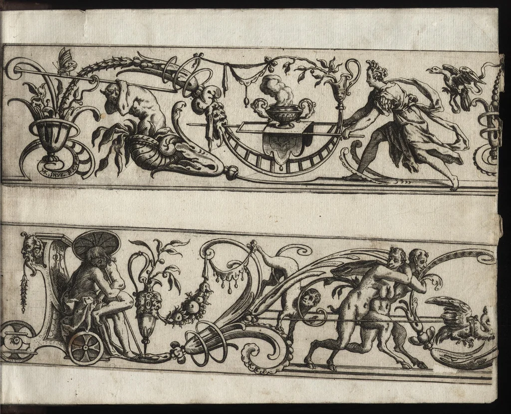 An illustration from Neuw GrottesskenBuch, 1610, leaf 174