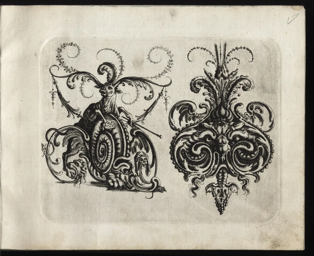 An illustration from Neuw GrottesskenBuch, 1610, leaf 32