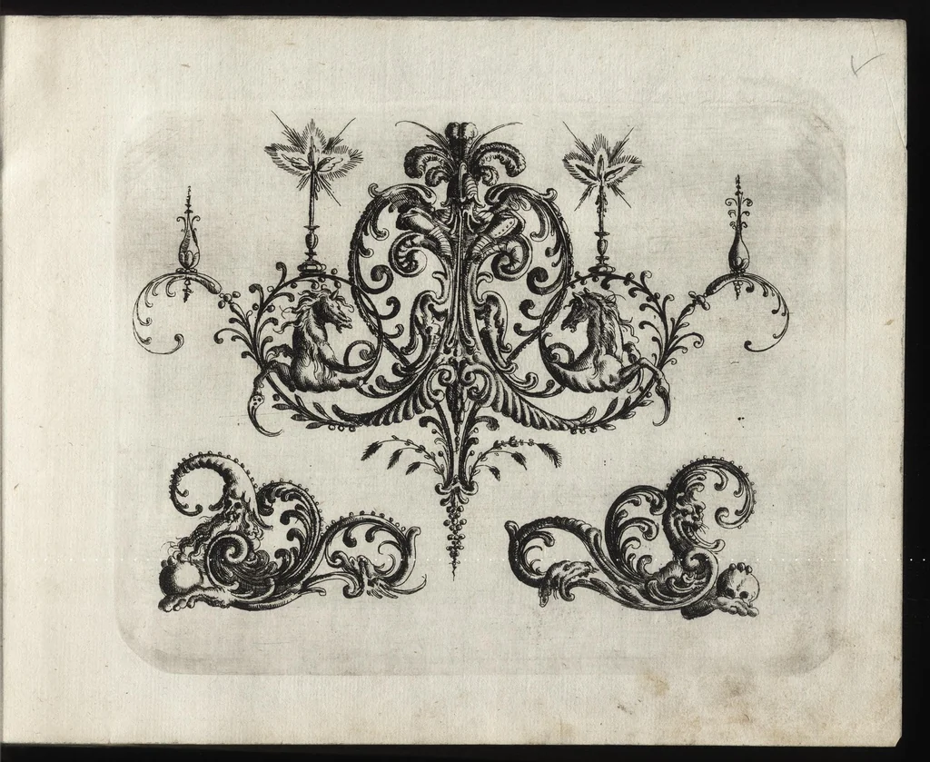 An illustration from Neuw GrottesskenBuch, 1610, leaf 50
