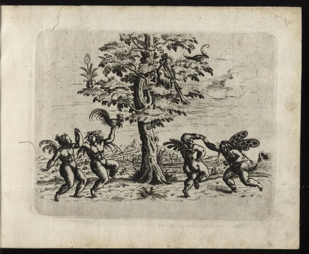 An illustration from Neuw GrottesskenBuch, 1610, leaf 60