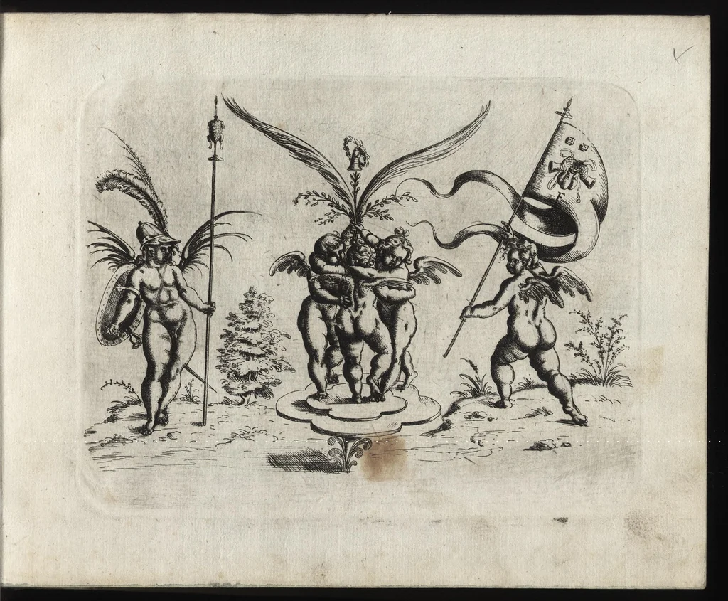 An illustration from Neuw GrottesskenBuch, 1610, leaf 66