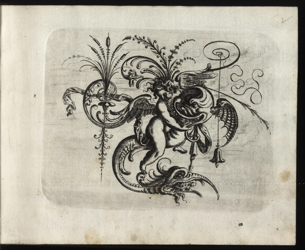 An illustration from Neuw GrottesskenBuch, 1610, leaf 70