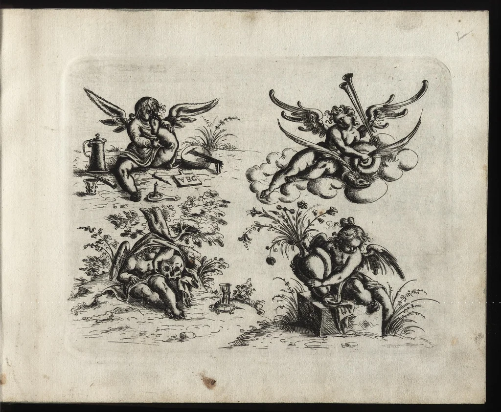 An illustration from Neuw GrottesskenBuch, 1610, leaf 74