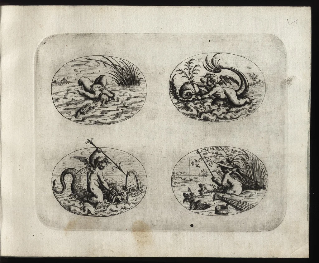 An illustration from Neuw GrottesskenBuch, 1610, leaf 78