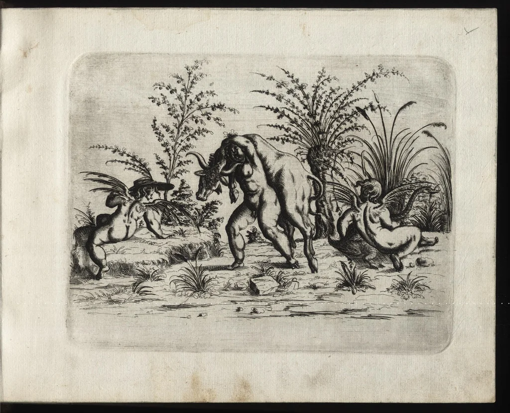 An illustration from Neuw GrottesskenBuch, 1610, leaf 80