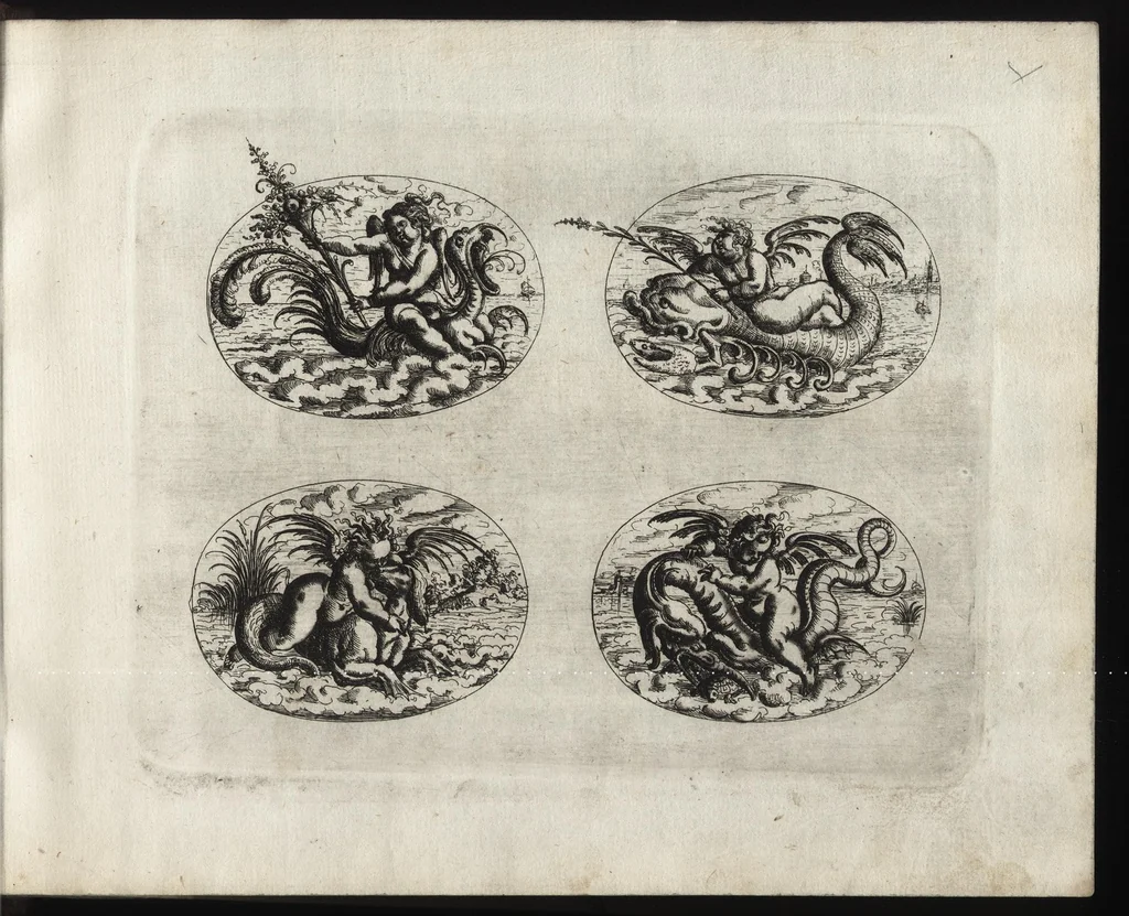An illustration from Neuw GrottesskenBuch, 1610, leaf 88