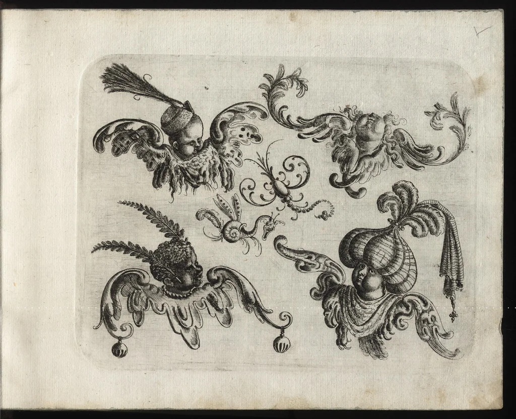 An illustration from Neuw GrottesskenBuch, 1610, leaf 94