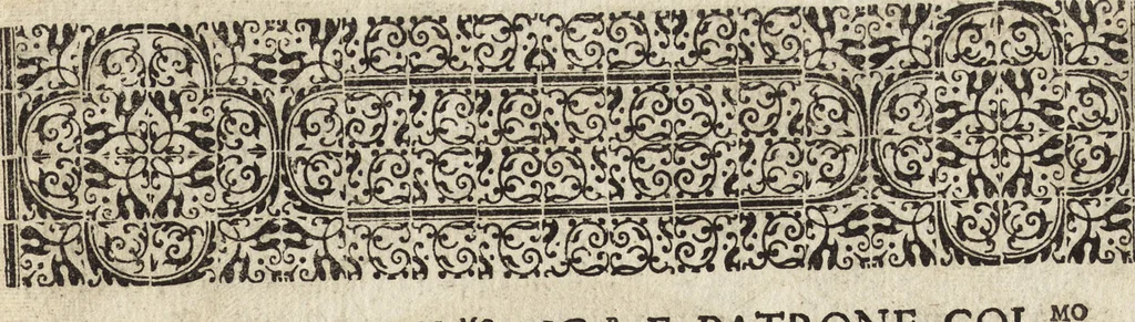 An illustration from Le vite de i dodeci visconti che signoreggiarono Milano, 1645, leaf 10