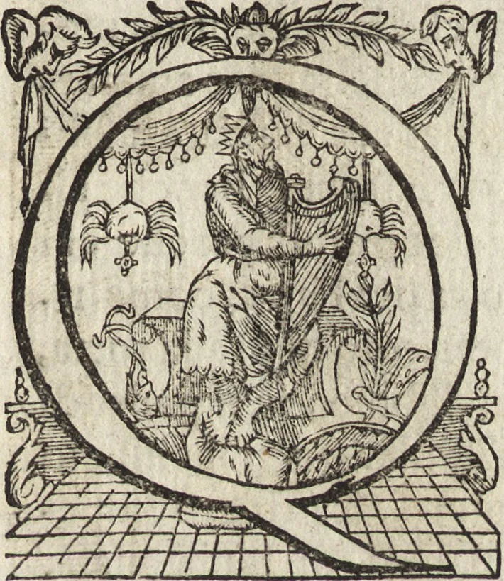 An illustration from Le vite de i dodeci visconti che signoreggiarono Milano, 1645, leaf 152