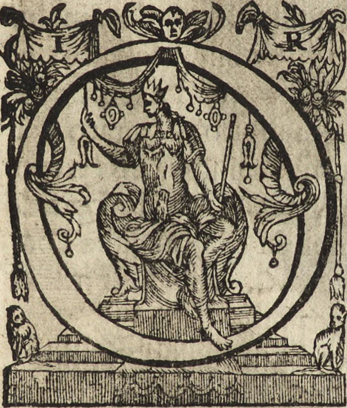 An illustration from Le vite de i dodeci visconti che signoreggiarono Milano, 1645, leaf 28