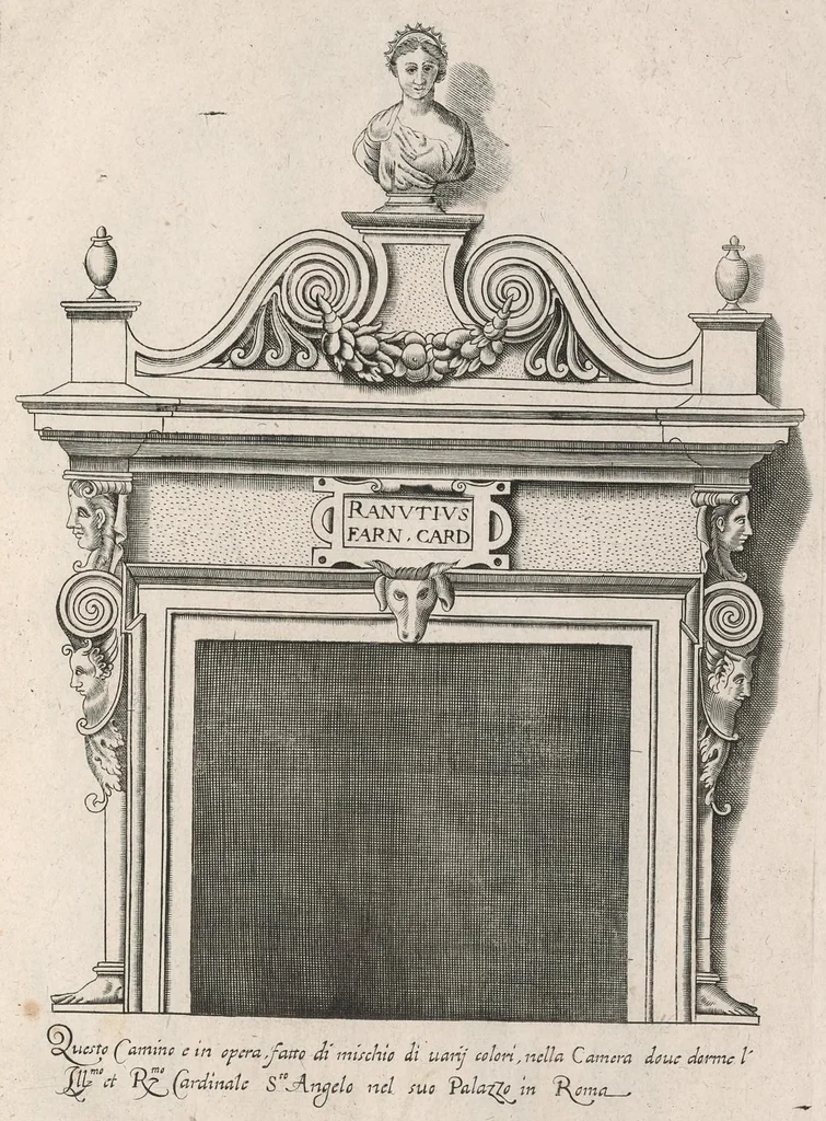 An illustration from Li cinque ordini di architettura et agiuntade, 1648, leaf 82