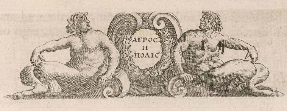An illustration from Imperatorum romanorum numismata ex aere mediae et minimae formae : descripta & enarrata, 1671, leaf 112