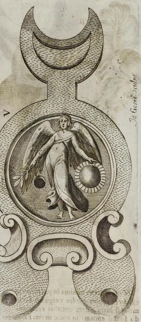An illustration from De lucernis antiquorum reconditis libb. sex : in quibus earum recens inuentarum adhuc ardentium obseruationes multae primum afferuntur ... : explicatis diligenter abditissimis quaestionibus de ignium causis, origine, varietate, duratione, motu, & extinctu, de antiperistasi, fumo, cinere, lentore, mistis incombustibilibus, brutorum funeribus, & alijs naturae arcanis ..., 1652, leaf 120