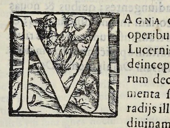 An illustration from De lucernis antiquorum reconditis libb. sex : in quibus earum recens inuentarum adhuc ardentium obseruationes multae primum afferuntur ... : explicatis diligenter abditissimis quaestionibus de ignium causis, origine, varietate, duratione, motu, & extinctu, de antiperistasi, fumo, cinere, lentore, mistis incombustibilibus, brutorum funeribus, & alijs naturae arcanis ..., 1652, leaf 20