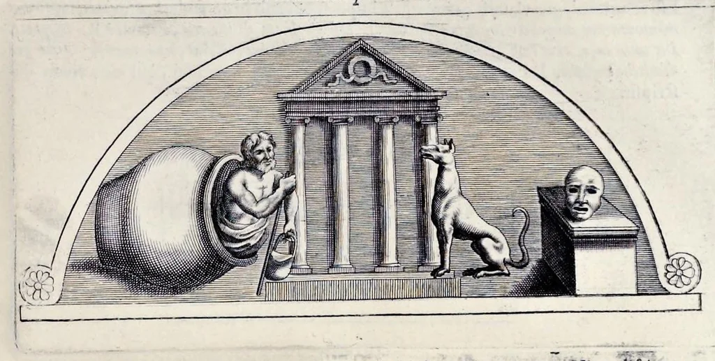 An illustration from Miscellanea eruditae antiquitatis : in quibus marmora, statuae, musiva, toreumata, gemmae, numismata, Grutero, Vrsino, Boissardo, Reinesio aliisque antiquorum monumentorum collectoribus ignota & hucusque inedita referuntur ac illustrantur, 1685, leaf 138