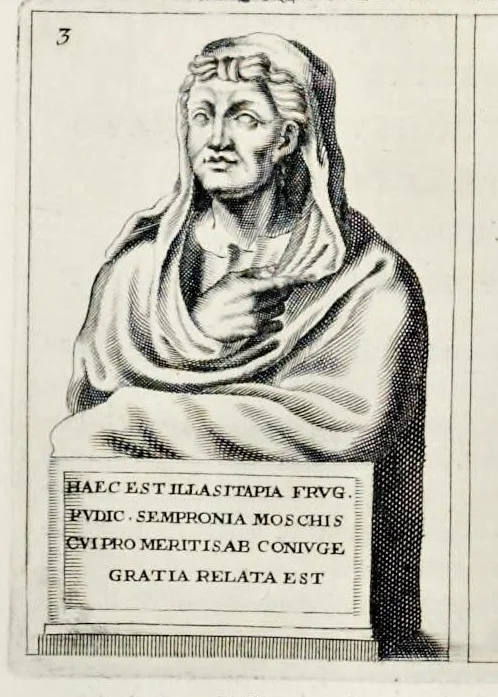 An illustration from Miscellanea eruditae antiquitatis : in quibus marmora, statuae, musiva, toreumata, gemmae, numismata, Grutero, Vrsino, Boissardo, Reinesio aliisque antiquorum monumentorum collectoribus ignota & hucusque inedita referuntur ac illustrantur, 1685, leaf 163