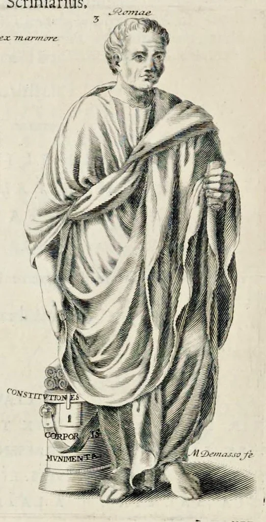 An illustration from Miscellanea eruditae antiquitatis : in quibus marmora, statuae, musiva, toreumata, gemmae, numismata, Grutero, Vrsino, Boissardo, Reinesio aliisque antiquorum monumentorum collectoribus ignota & hucusque inedita referuntur ac illustrantur, 1685, leaf 229