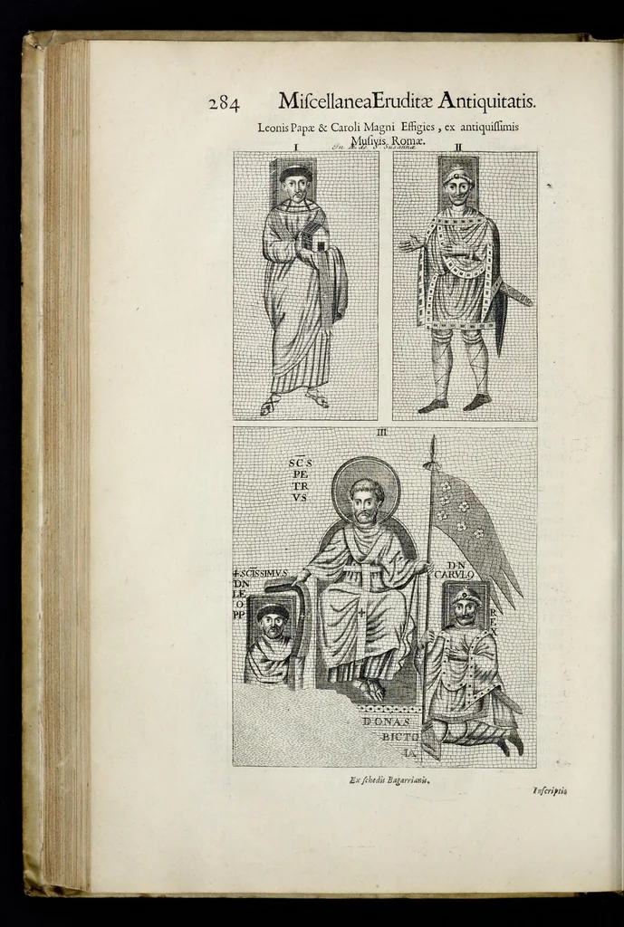 An illustration from Miscellanea eruditae antiquitatis : in quibus marmora, statuae, musiva, toreumata, gemmae, numismata, Grutero, Vrsino, Boissardo, Reinesio aliisque antiquorum monumentorum collectoribus ignota & hucusque inedita referuntur ac illustrantur, 1685, leaf 297