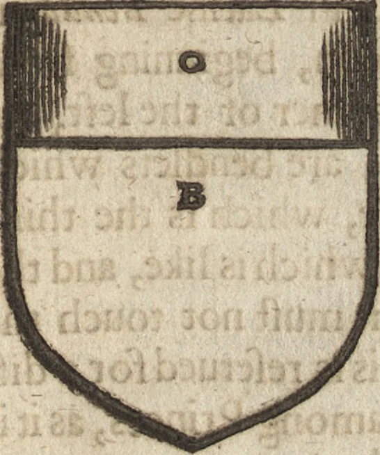 An illustration from The gentlemans exercise, or, An exquisite practise : as well for drawing all manner of beasts in their true portraitures, as also the making of all kinds of colors, to be used in limming, painting, tricking, and blazon of coates, and armes, with divers other most delightfull and pleasurable observations for all young gentlemen and others : as also serving for the necessary use and generall benefit of diuers trades-men and artificers ..., 1634, leaf 156