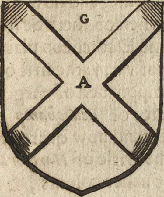 An illustration from The gentlemans exercise, or, An exquisite practise : as well for drawing all manner of beasts in their true portraitures, as also the making of all kinds of colors, to be used in limming, painting, tricking, and blazon of coates, and armes, with divers other most delightfull and pleasurable observations for all young gentlemen and others : as also serving for the necessary use and generall benefit of diuers trades-men and artificers ..., 1634, leaf 160