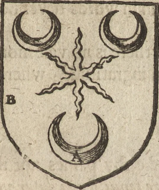An illustration from The gentlemans exercise, or, An exquisite practise : as well for drawing all manner of beasts in their true portraitures, as also the making of all kinds of colors, to be used in limming, painting, tricking, and blazon of coates, and armes, with divers other most delightfull and pleasurable observations for all young gentlemen and others : as also serving for the necessary use and generall benefit of diuers trades-men and artificers ..., 1634, leaf 174