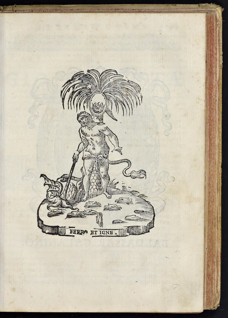 An illustration from Felsina pittrice: vite de pittori bolognesi : alla maesta christianissima di Luigi XIIII re di Francia e di Navarra il sempre vittorioso, 1678, leaf 134