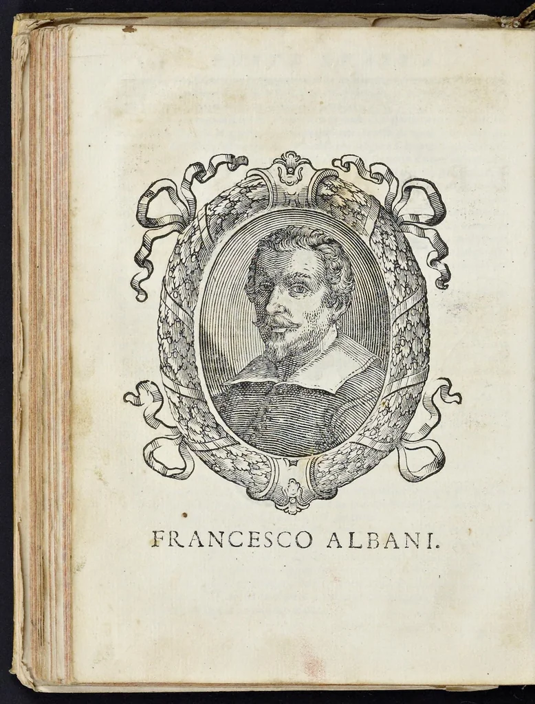 An illustration from Felsina pittrice: vite de pittori bolognesi : alla maesta christianissima di Luigi XIIII re di Francia e di Navarra il sempre vittorioso, 1678, leaf 229